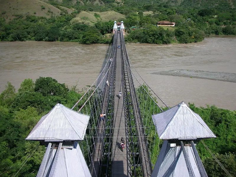 Puente de Occidente en Santa Fe de Antioquia